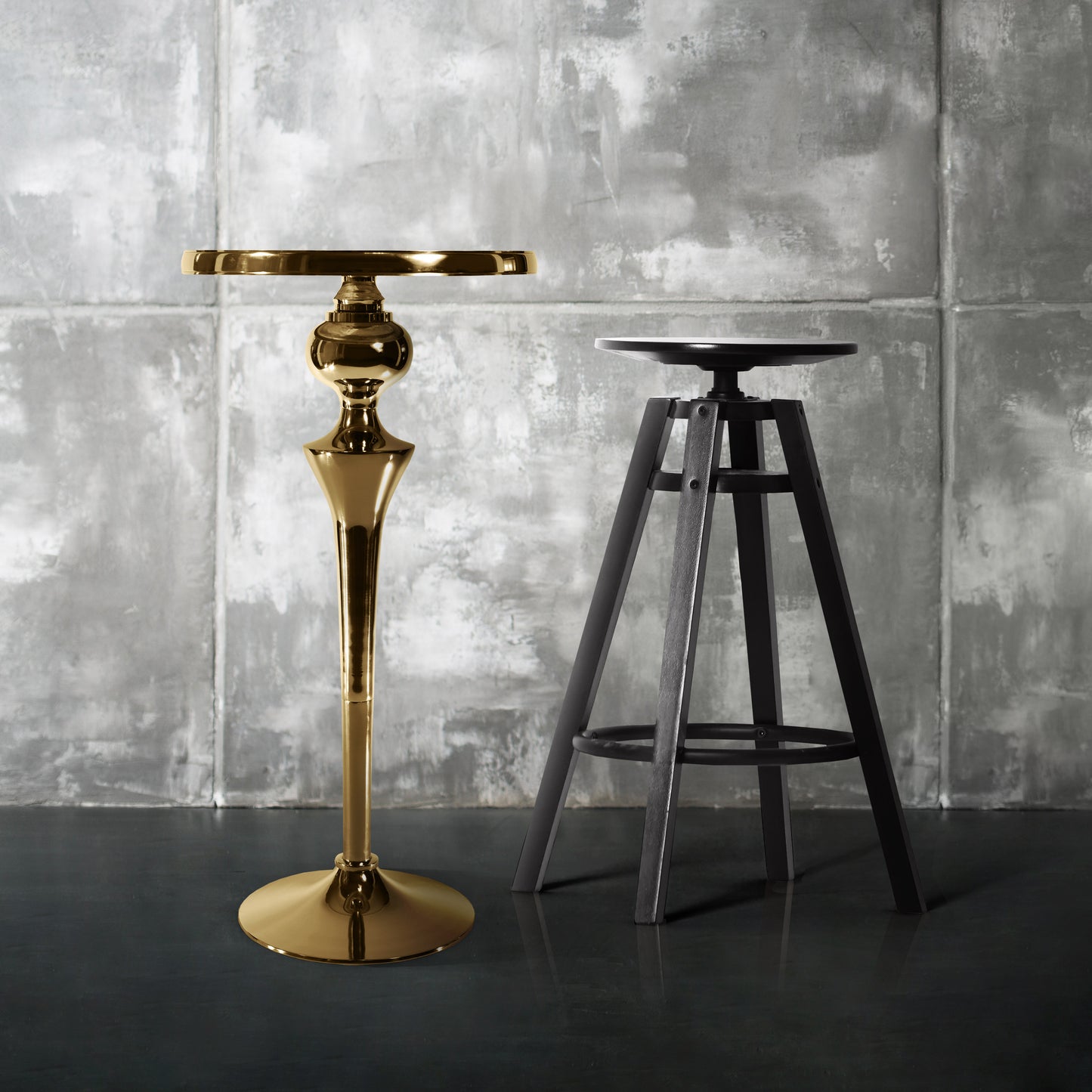 Decorative Round Aluminum Pub Table | Round Pub Table (DH8034)