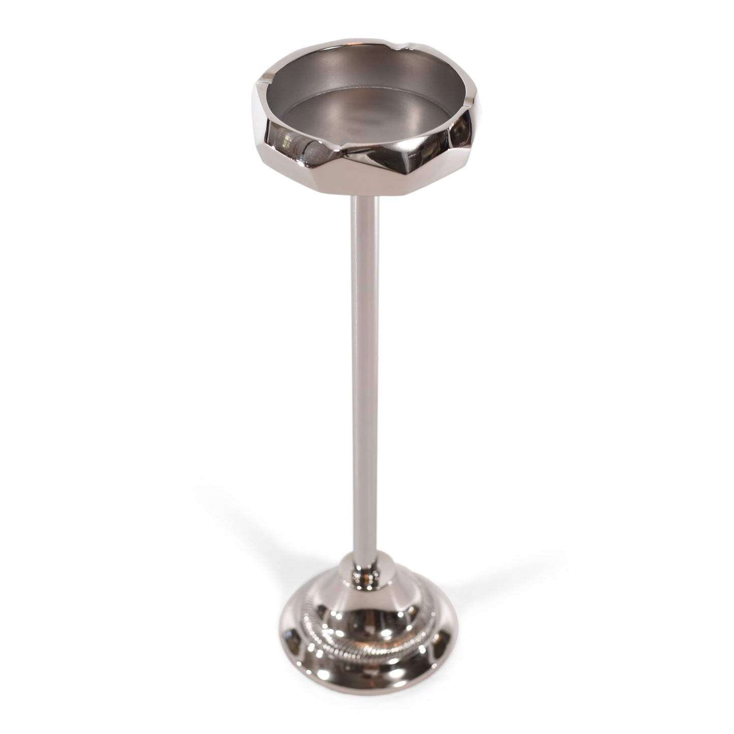 Decorative Aluminum Floor Stand Ashtray | Metal Outdoor Ashtray (DH10002)