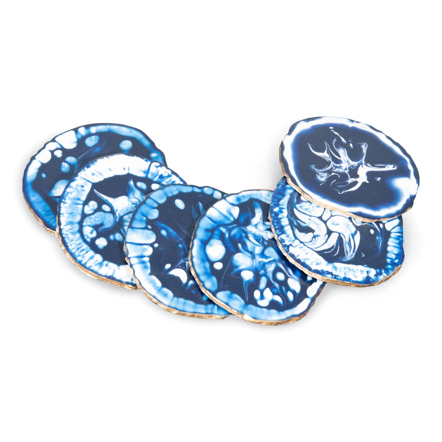 Modern Round Resin Ivory Coaster | Coasters for Dining Table | Cup Coaster (DH9003)