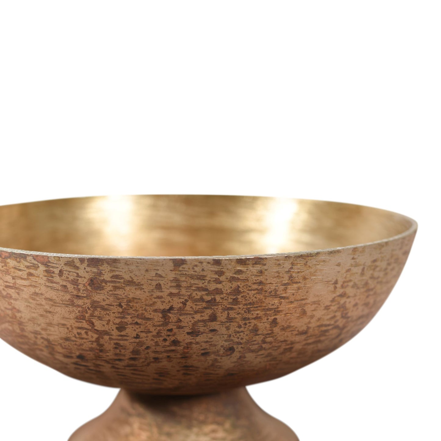 Aluminum Decorative Fruit Bowl For Dining Table | Decorative Metal Bowl  (DH1021A)