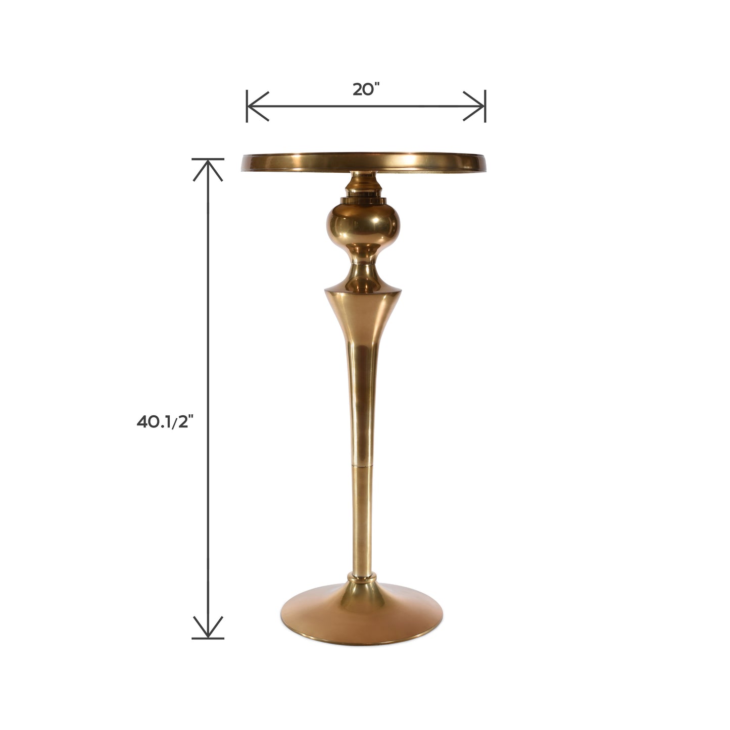 Decorative Round Aluminum Pub Table | Round Pub Table (DH8034)