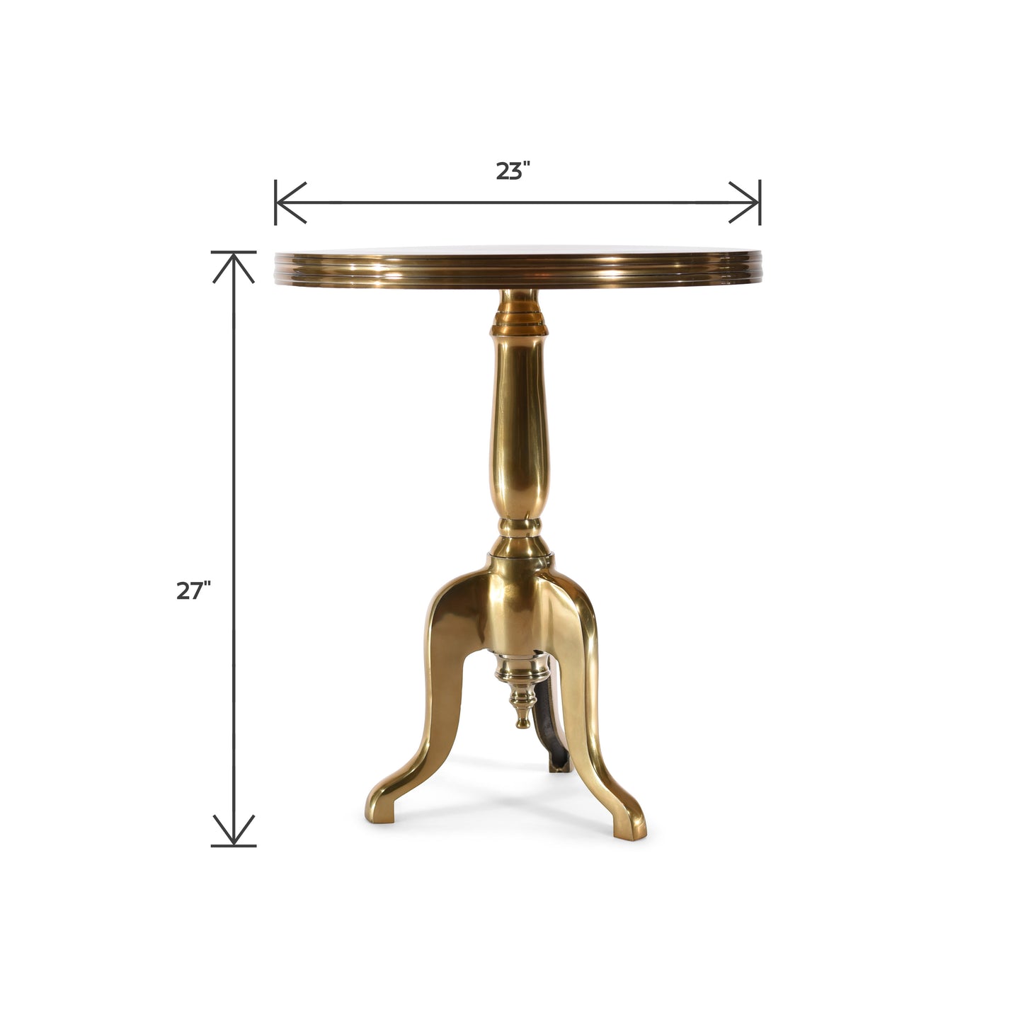 Decorative Aluminum Side End Table | Side Accent Table (DH8040)