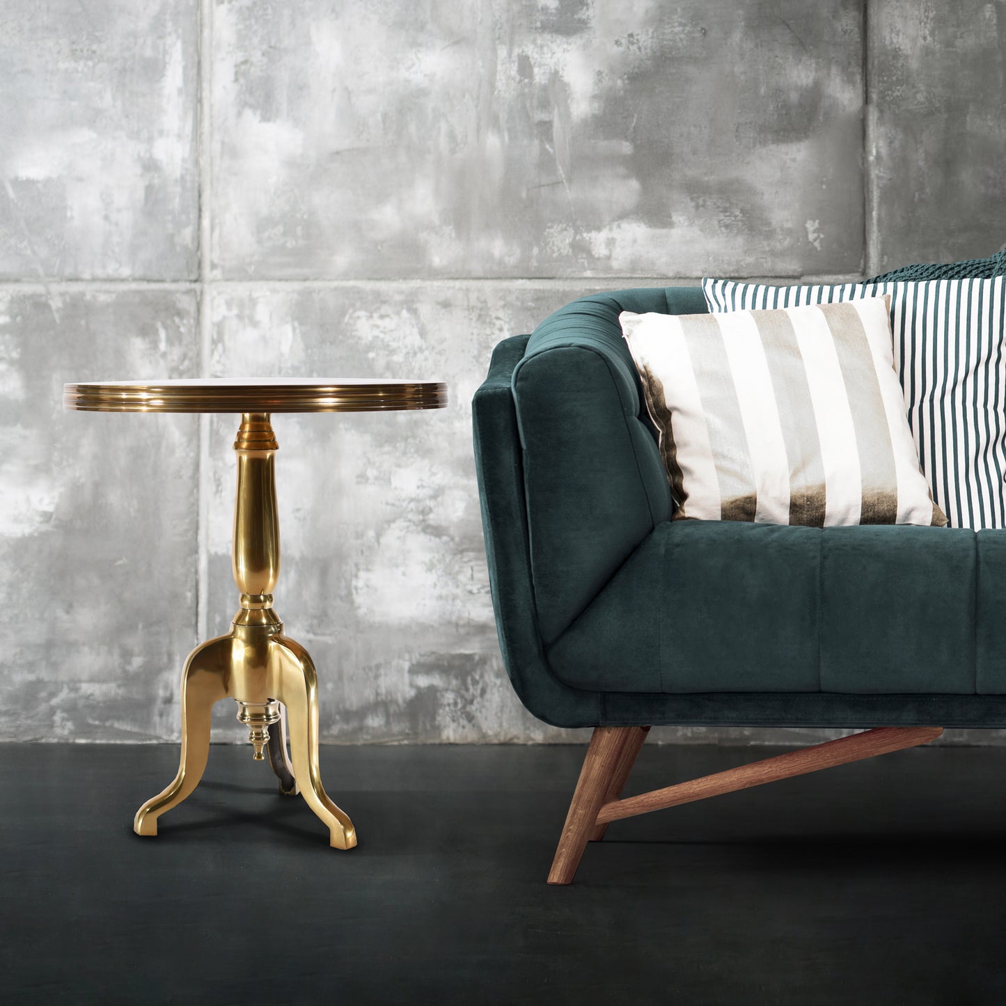 Decorative Aluminum Side End Table | Side Accent Table (DH8040)