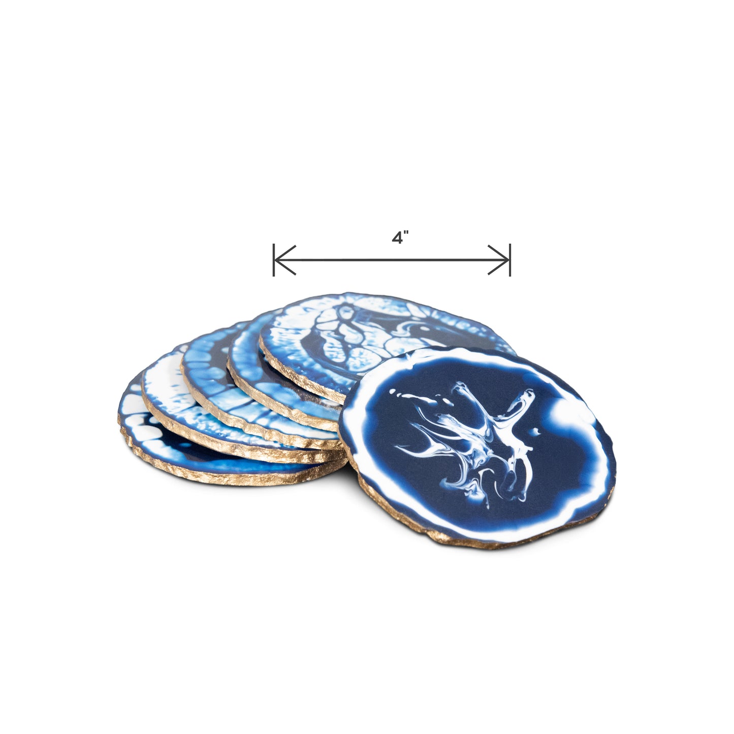 Modern Round Resin Ivory Coaster | Coasters for Dining Table | Cup Coaster (DH9003)