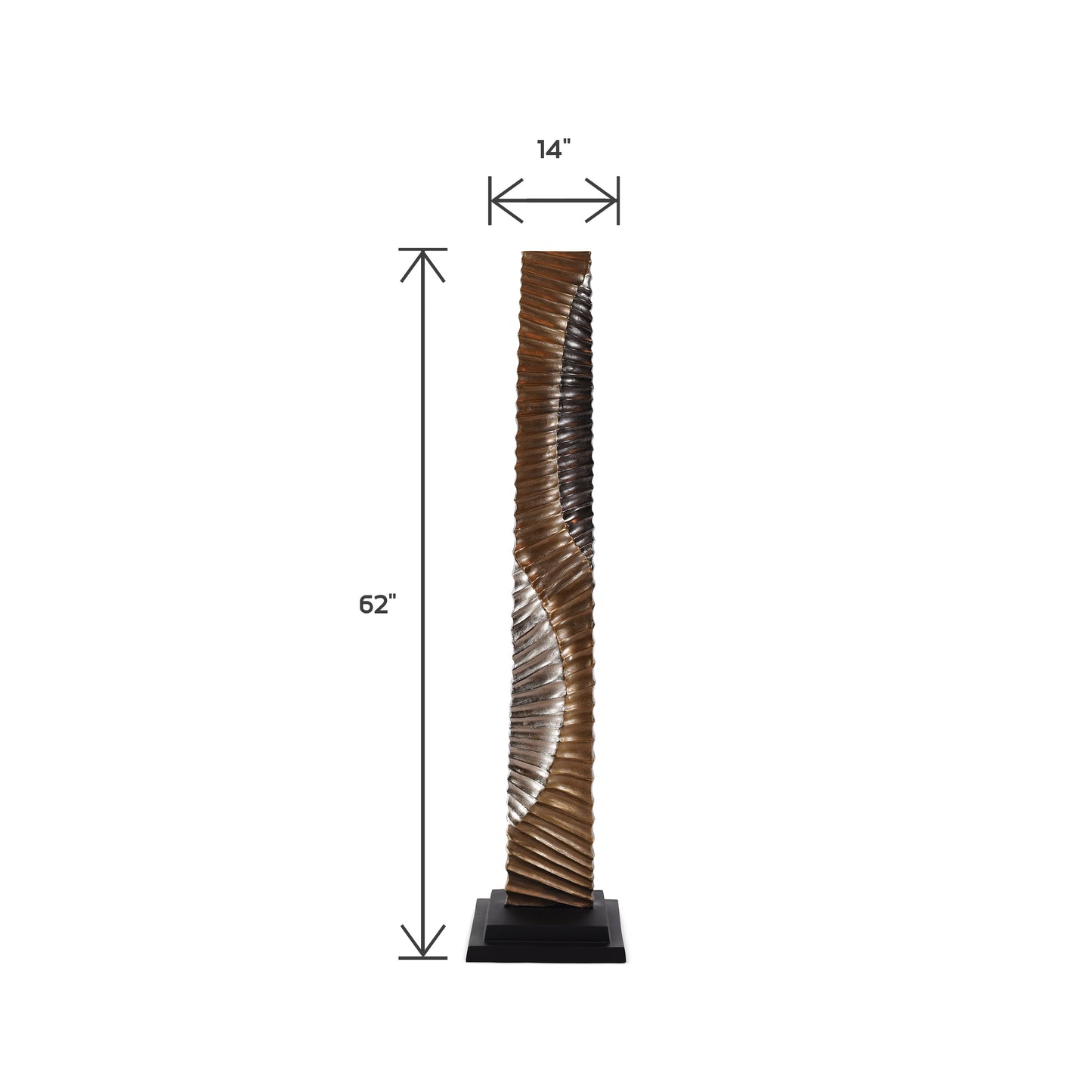 Aluminum Totem Sculpture | Decorative Home Sculpture (DH4010)