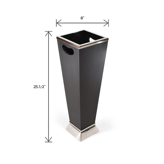 Tall Stainless Steel and Wooden Umbrella Stand | Umbrella Holder (DH8012)