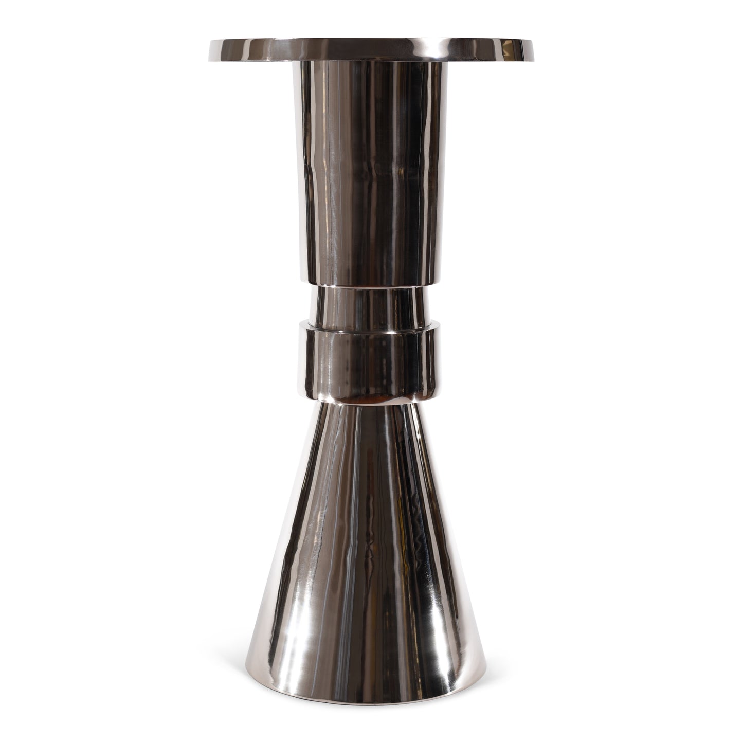 Modern Round  Aluminum Bar and Pub Table |  Metal Bar Table (DH8037)