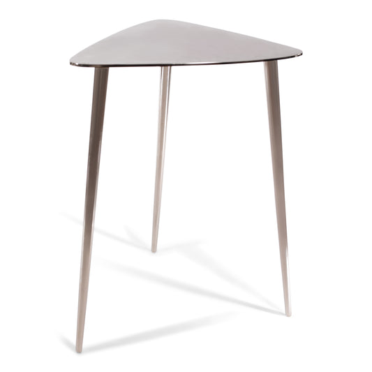 Molten Aluminum Triangle End Side Table |  Nesting End Table | Coffee Table (DH8006)