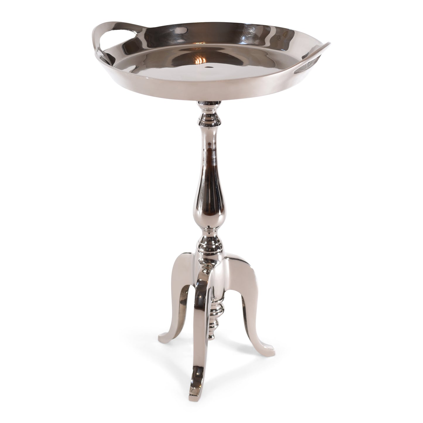 Aluminum Round Tray Table For Home Decor | Metal Tray Table (DH8043)