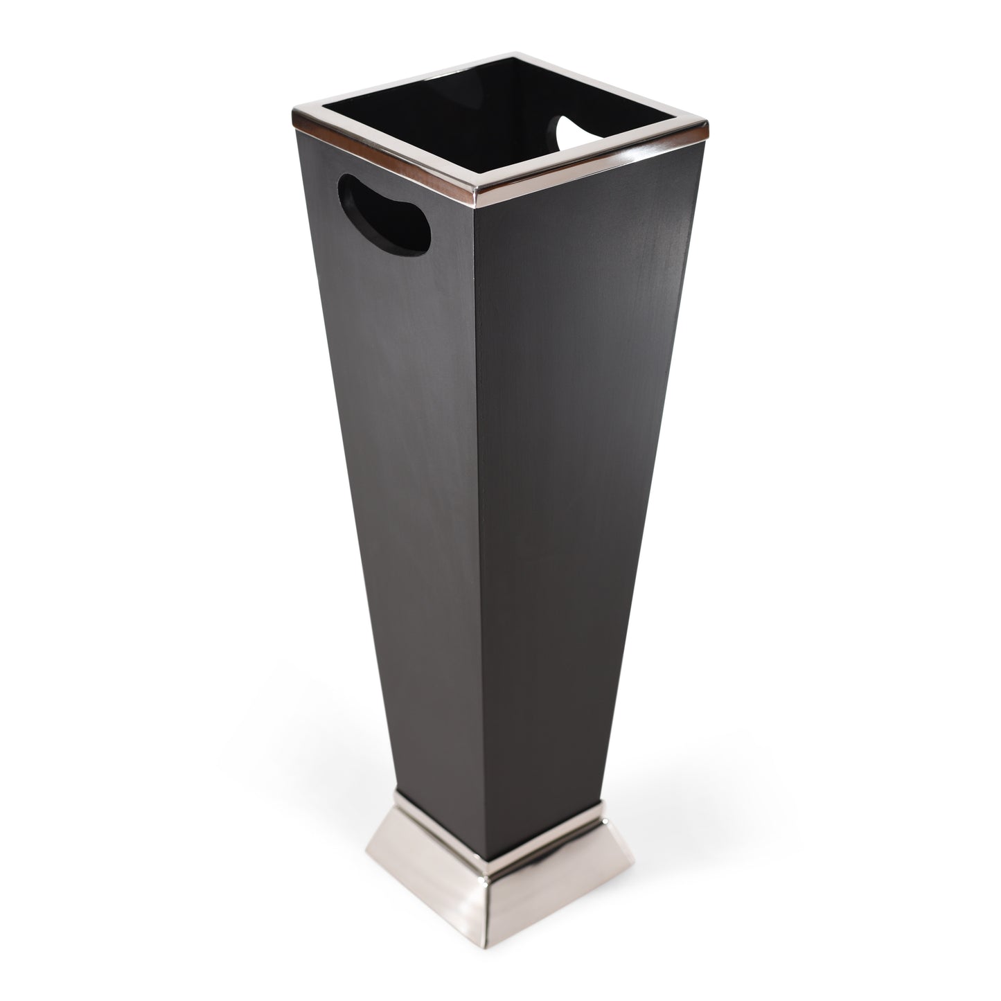 Tall Stainless Steel and Wooden Umbrella Stand | Umbrella Holder (DH8012)