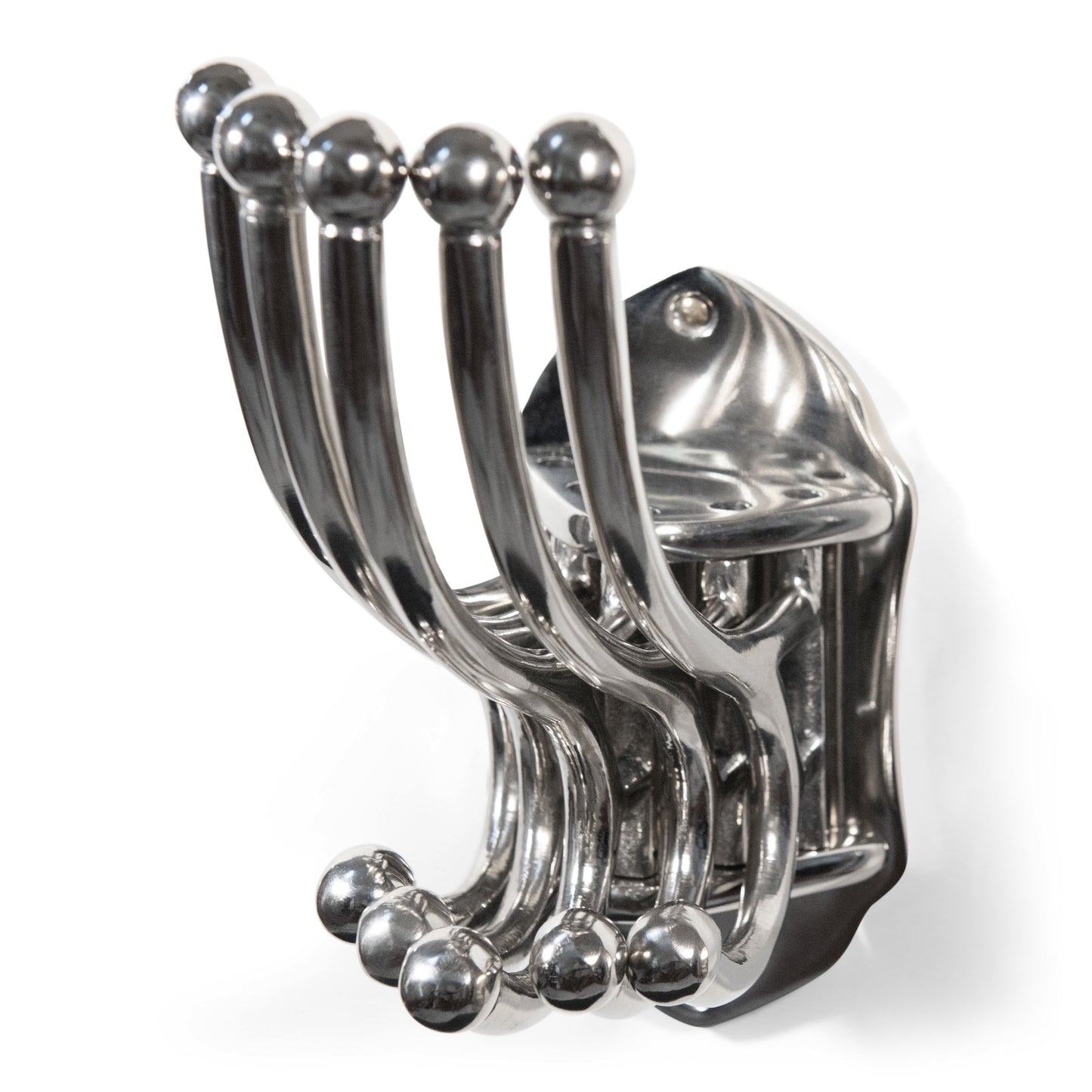 Modern Heavy Duty Aluminum Wall Multi Hooks | Metal Coat Hook (DH8019)