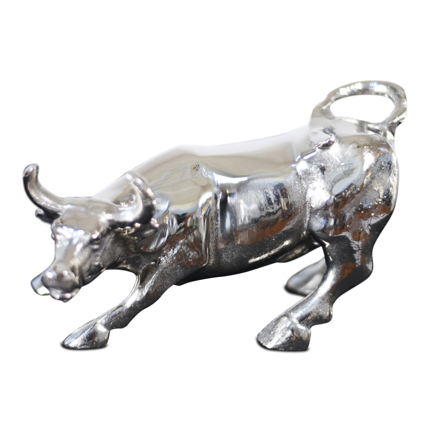 Aluminum Bull Wall Street Bull Art Decor (DH4035)