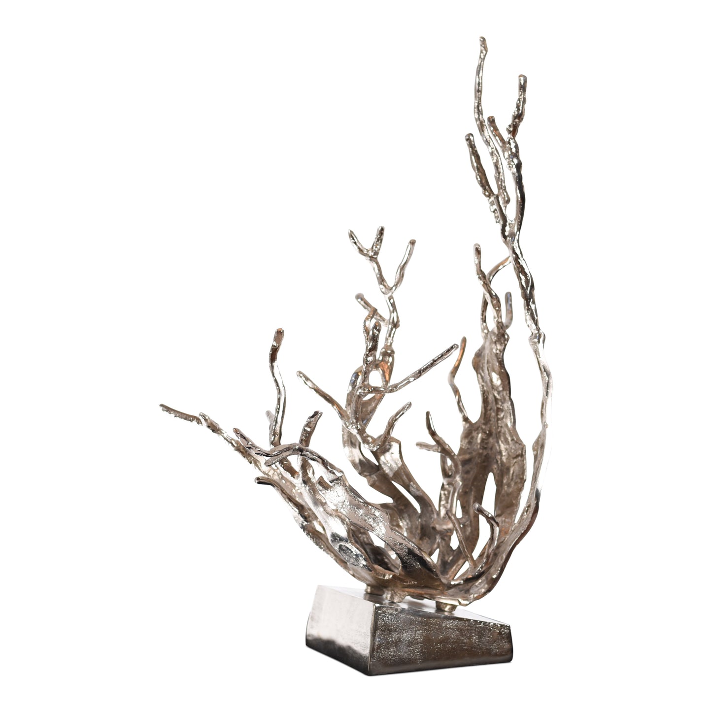 Aluminum Decorative Fluidity Sculpture Tree | Stylish Sculpture (DH4022)